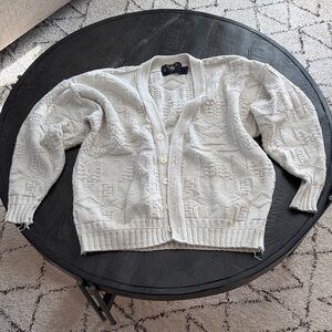 Vintage Cozy Knit Cardigan